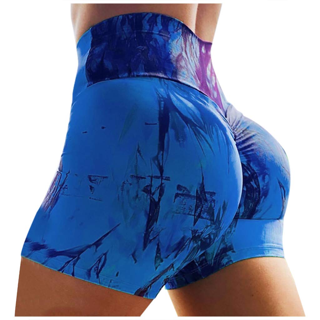 Fastbot Women's Tie-Dye Print High Waist Yoga Pants - Tummy Control Workout Leggings for Running, Fitness & Lounge - Stretchy Comfort for Gym, Yoga & Everyday Wear