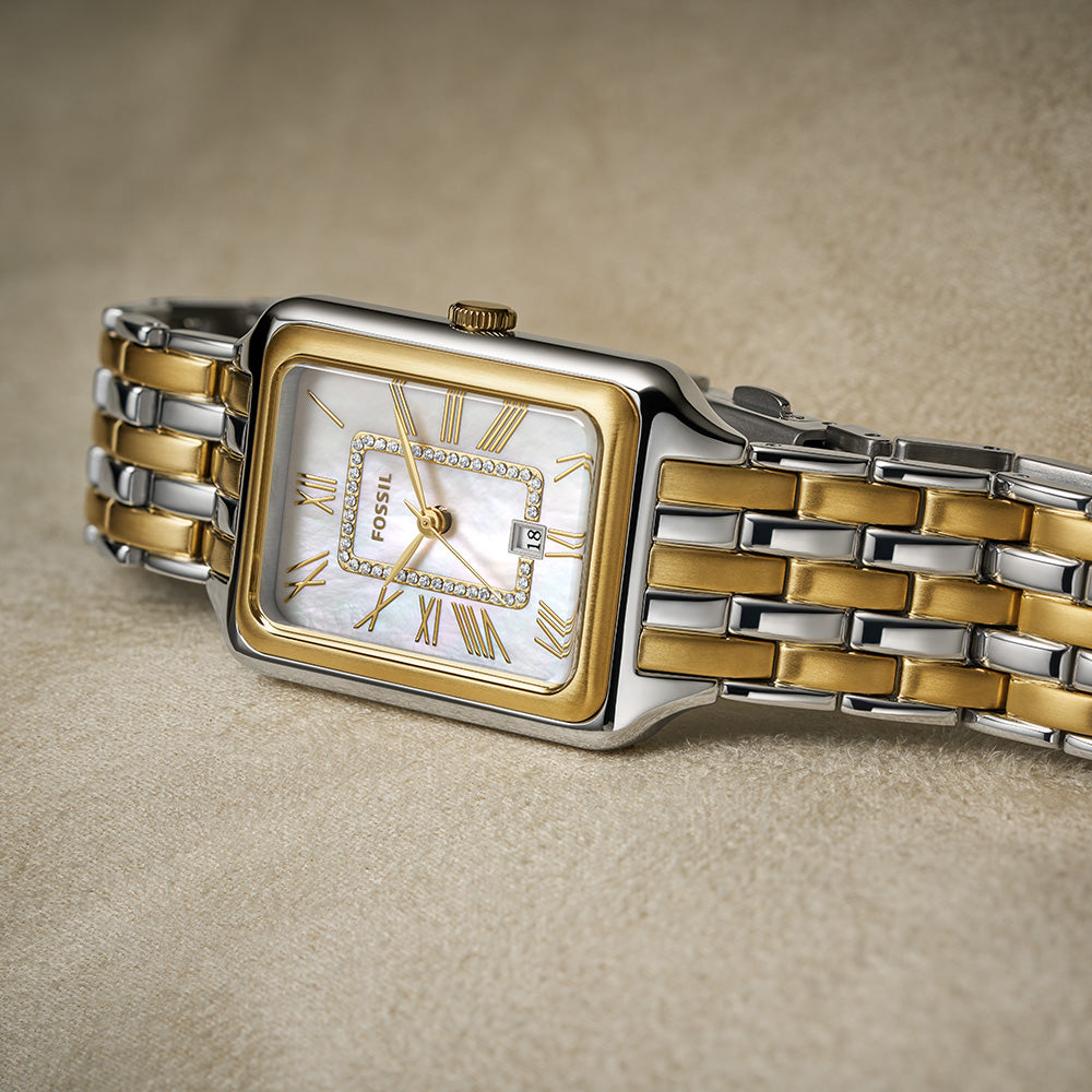 Fossil Raquel ES5304 Women's Stainless Steel Watch - Elegant & Durable Timepiece for Work, Casual & Special Occasions