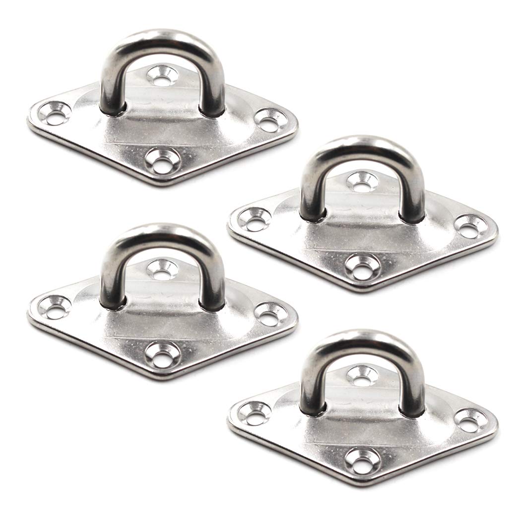 Heavy Duty 304 Stainless Steel Ceiling & Wall Mount Hook - 1/4