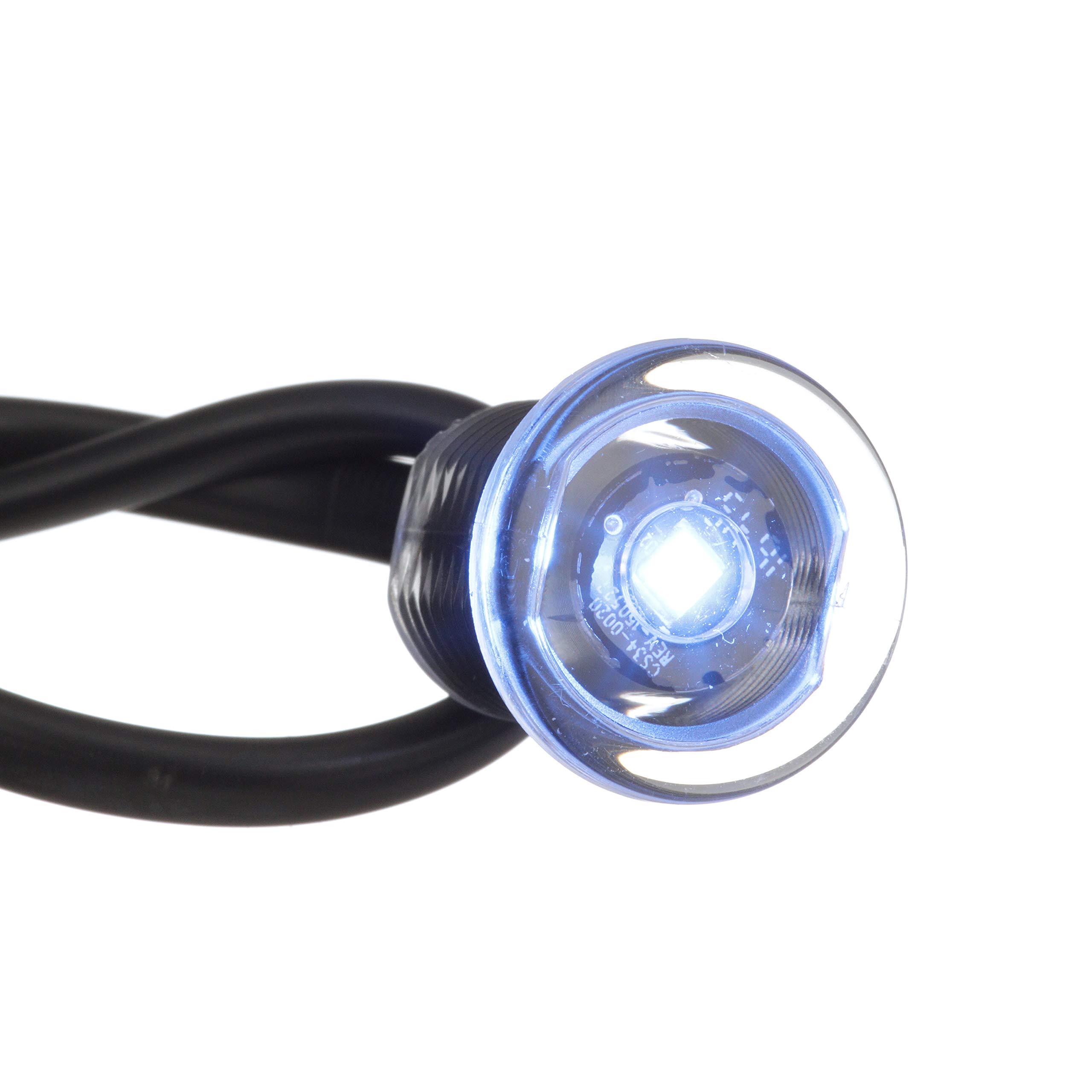 Seachoice Livewell Light - Mini Waterproof LED Accent Light with 50,000 Hours Lifespan | Perfect for Boat Livewells, Fish Tanks & Marine Lighting