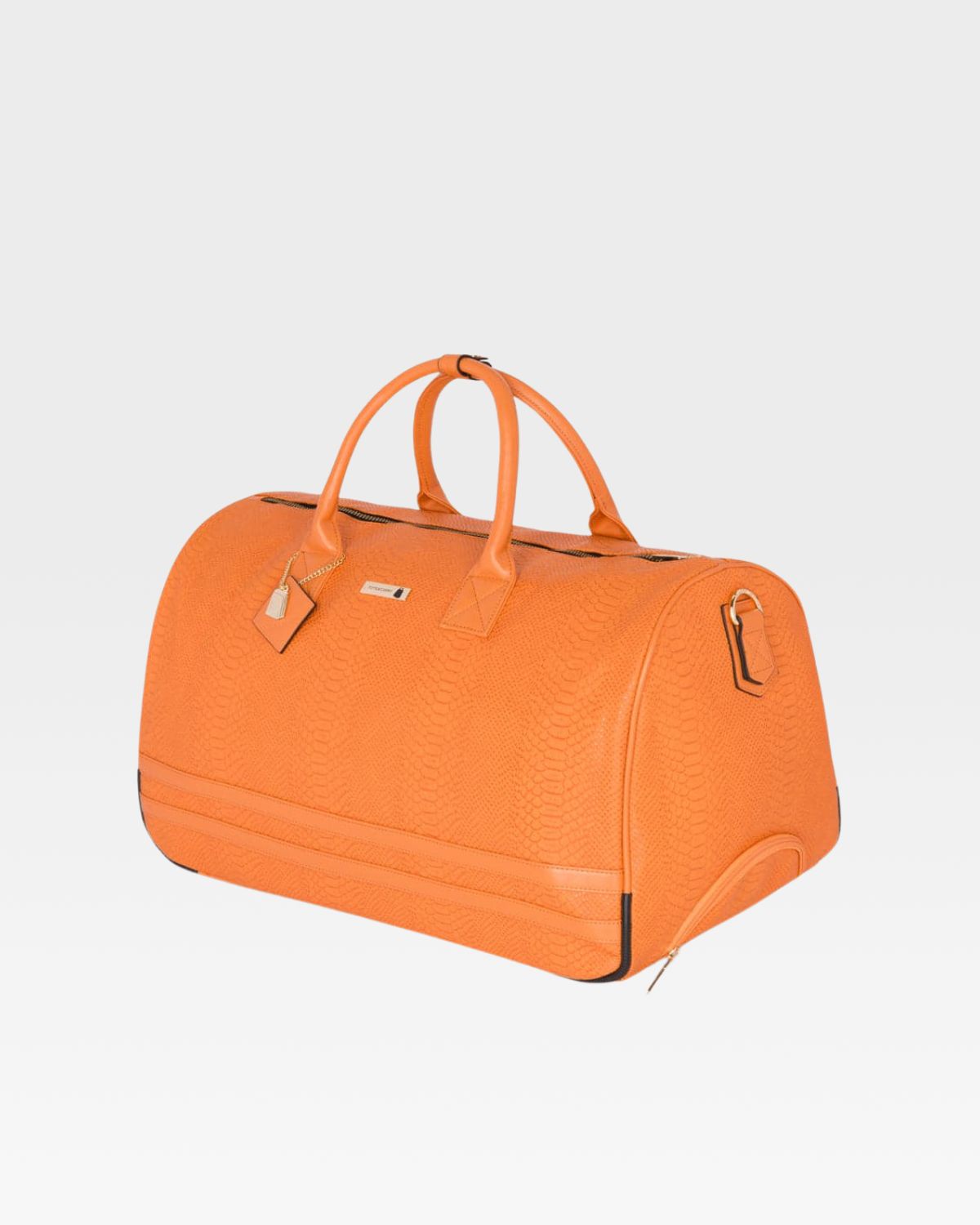 Apollo 1 Backpack & Rolling Duffle Bag Set in Tangerine Orange - Travel Luggage Combo for Business Trips, Gym, School & Weekend Getaways