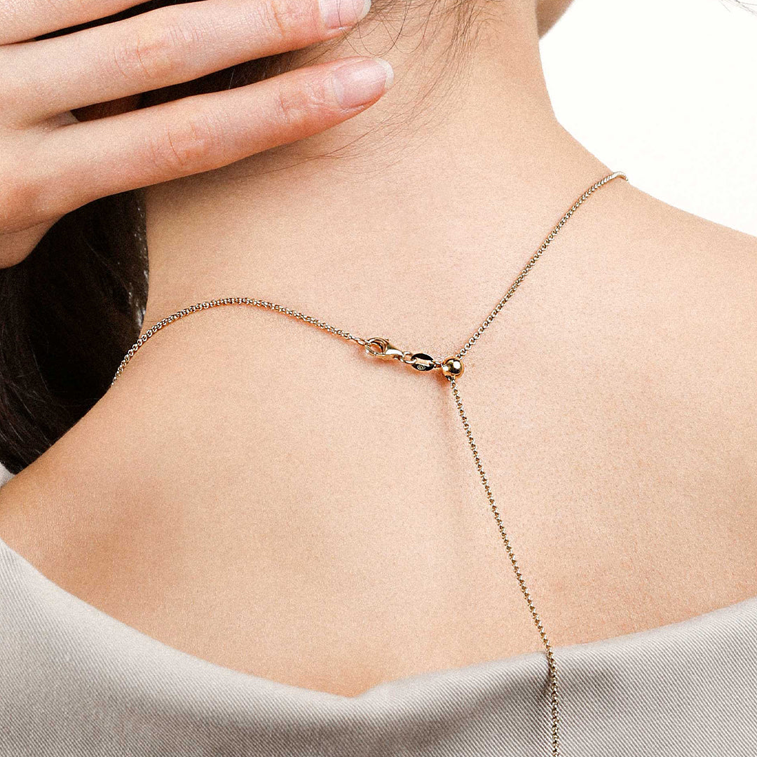 Franc Create Chain 80cm Gold Necklace for Women - Elegant Layering Jewelry for Everyday Wear, Party & Special Occasions