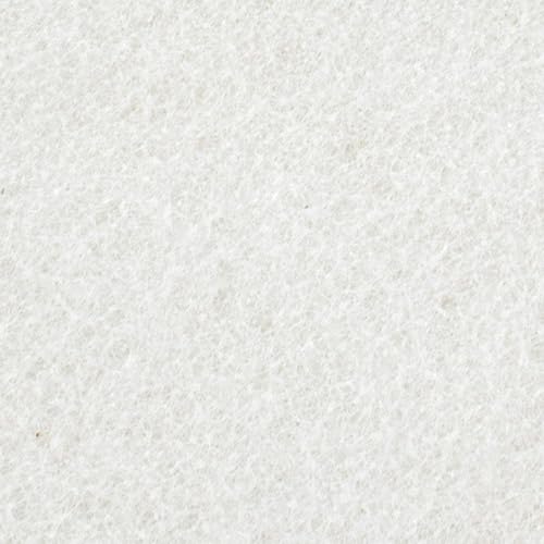 5 Inch White Buffing and Polishing Pad with Hook & Loop Backing - Perfect for Applying Hard Wax Oils, Stains & Finishes on Wood Floors, Furniture & DIY Projects (Pack of 20)