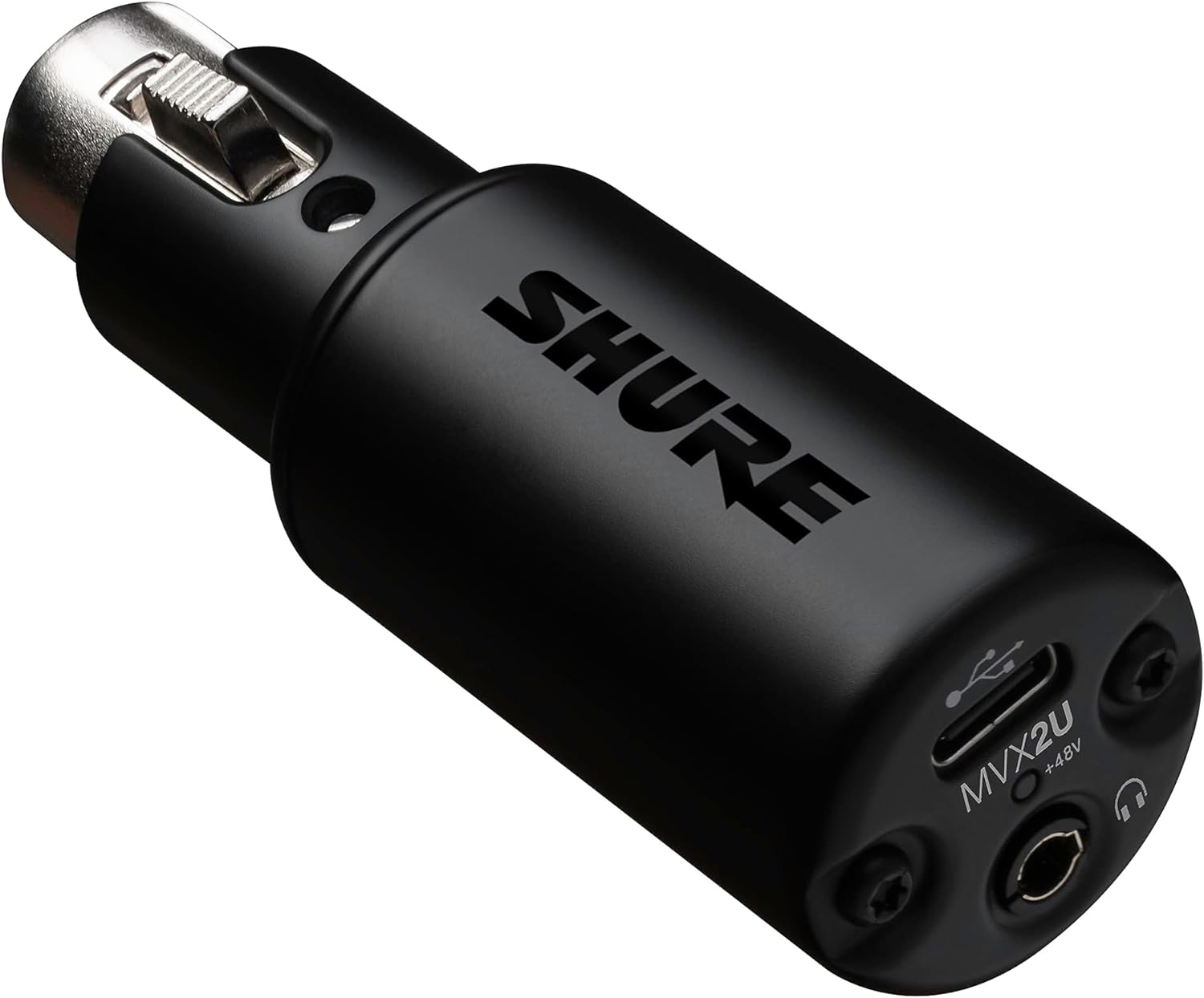 Shure MVX2U Digital Audio Interface - Professional USB Microphone for Podcasting, Streaming & Recording - Perfect for Home Studios & Content Creators