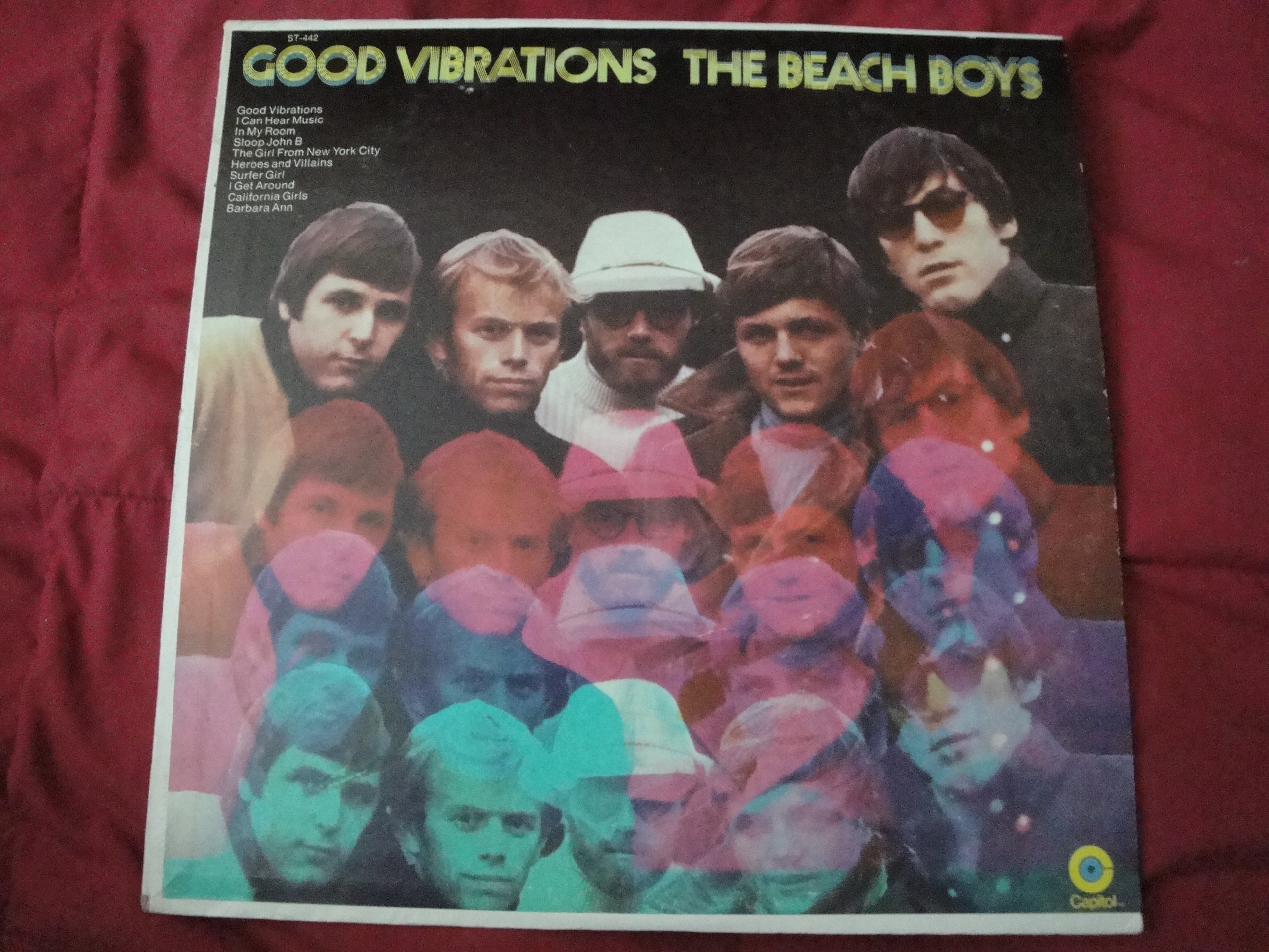 The Beach Boys Good Vibrations Vinyl Record LP - Classic 60s Surf Rock Music for Home, Parties & Collectors
