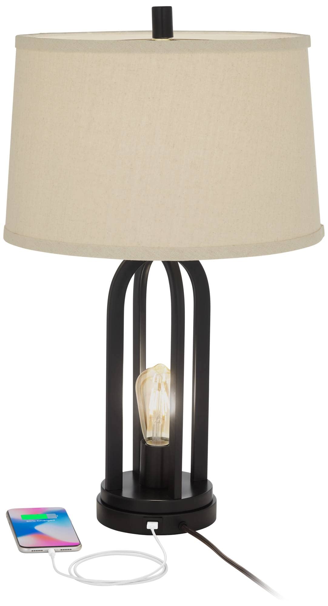360 Lighting Marcel Modern Industrial Table Lamps Set of 2 - 24.25