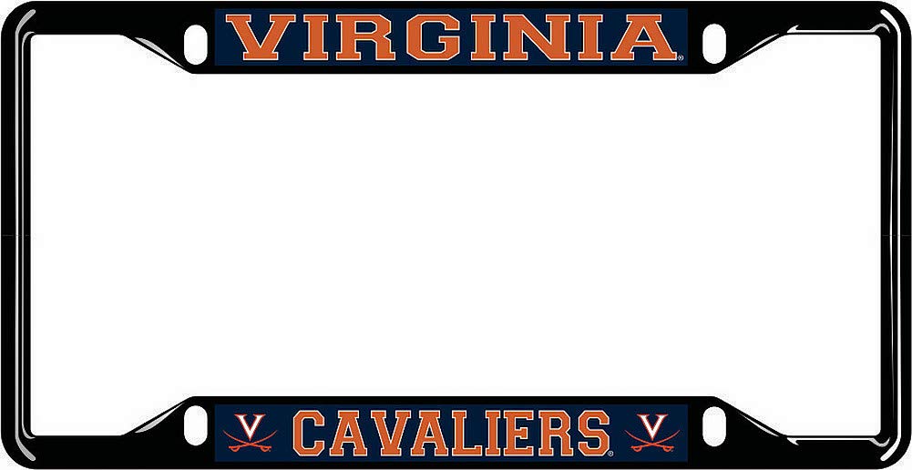 NCAA License Plate Frame - Officially Licensed Black Car Accessory for College Sports Fans | Perfect for Tailgating & Game Day