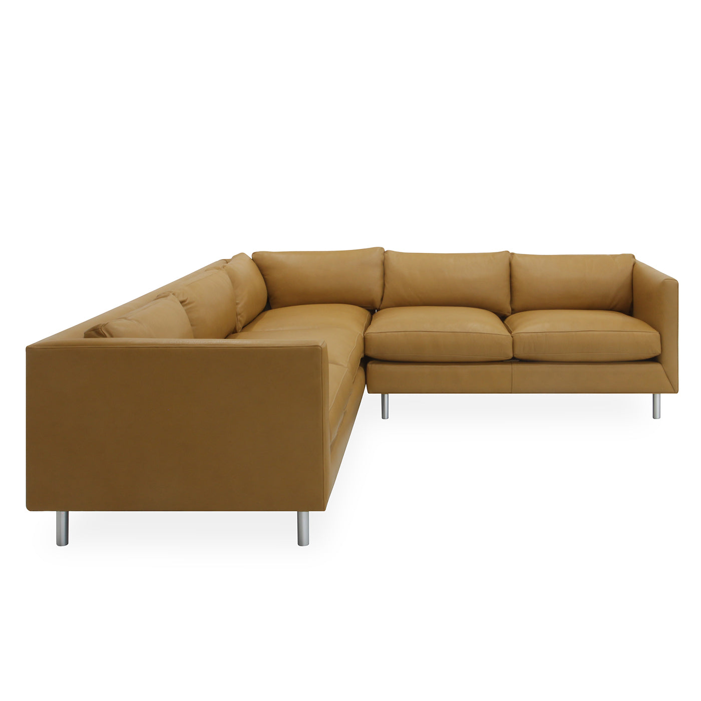 Topanga Sectional Sofa - Right Arm Facing Modern L-Shaped Couch for Living Room, Family Room & Home Theater Comfortable Seating