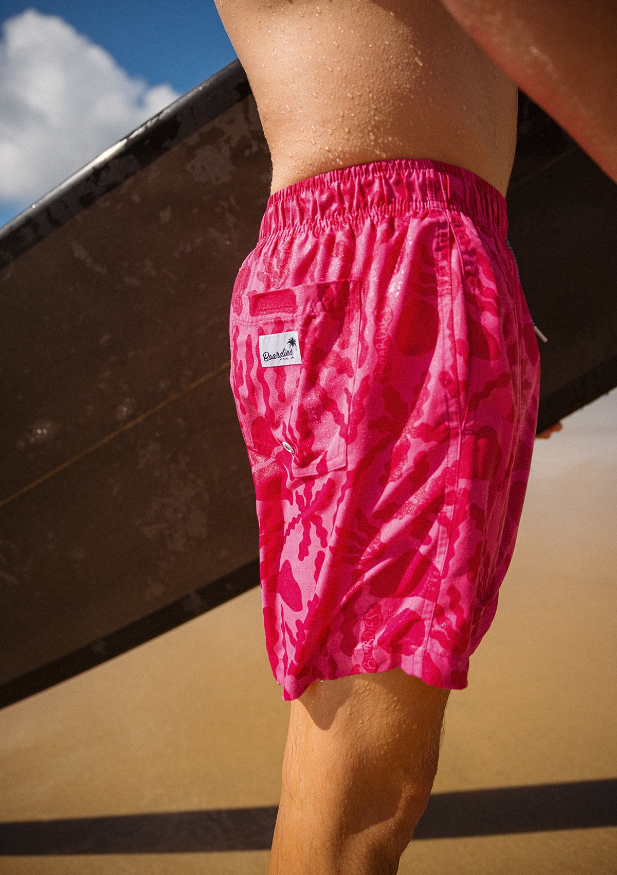 Las Coloradas Swim Shorts for Men & Boys - Father & Son Matching Swimwear Set for Beach, Pool & Summer Vacations