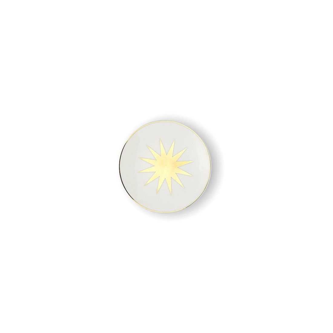 Abracadabra Saetta Little Plate - Elegant Decorative Ceramic Plate for Home Decor, Dining, and Gift Giving