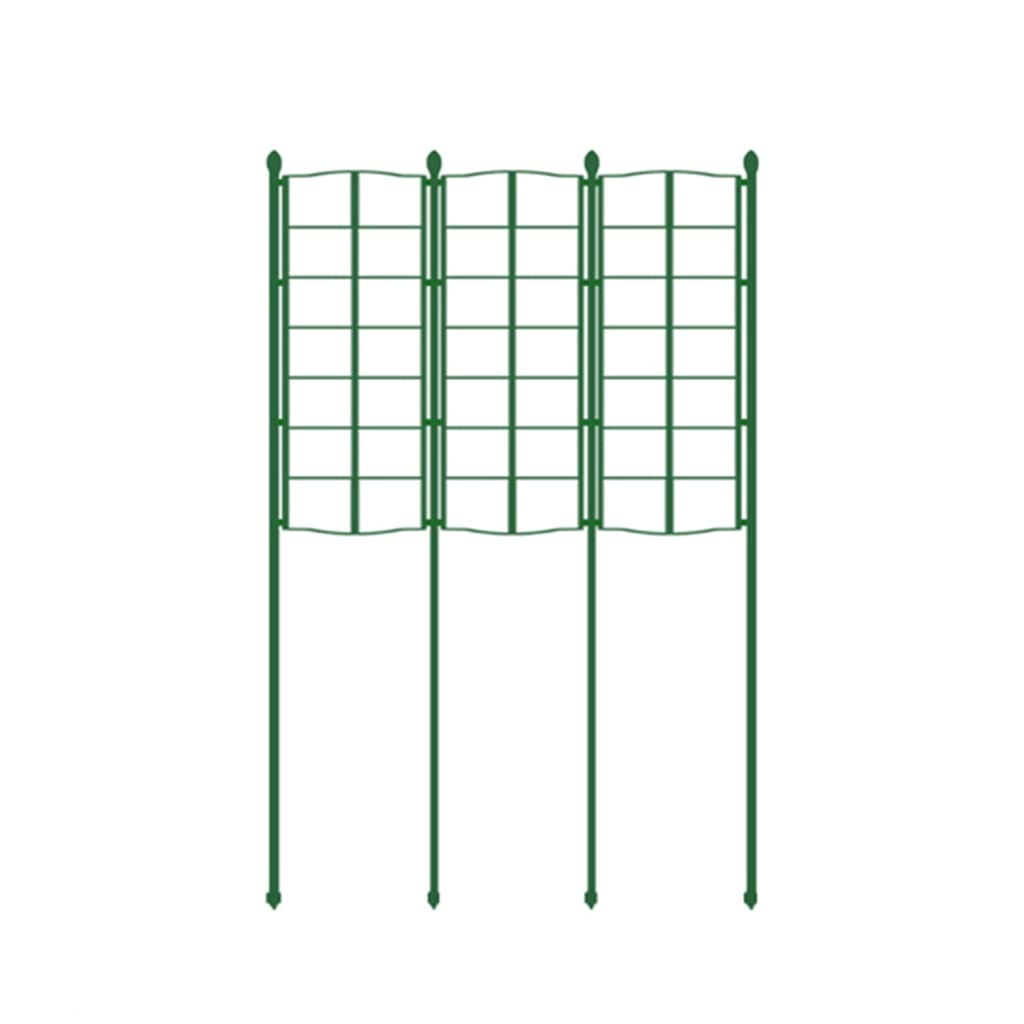 Outdoor Garden Trellis for Climbing Plants - 45x90cm Rose & Vine Support Frame with Wire Lattice Grid - Perfect for Roses, Flowers & Vegetables - Ideal for Patio, Lawn & Yard Decoration - Great for Vertical Gardening & Outdoor Decor