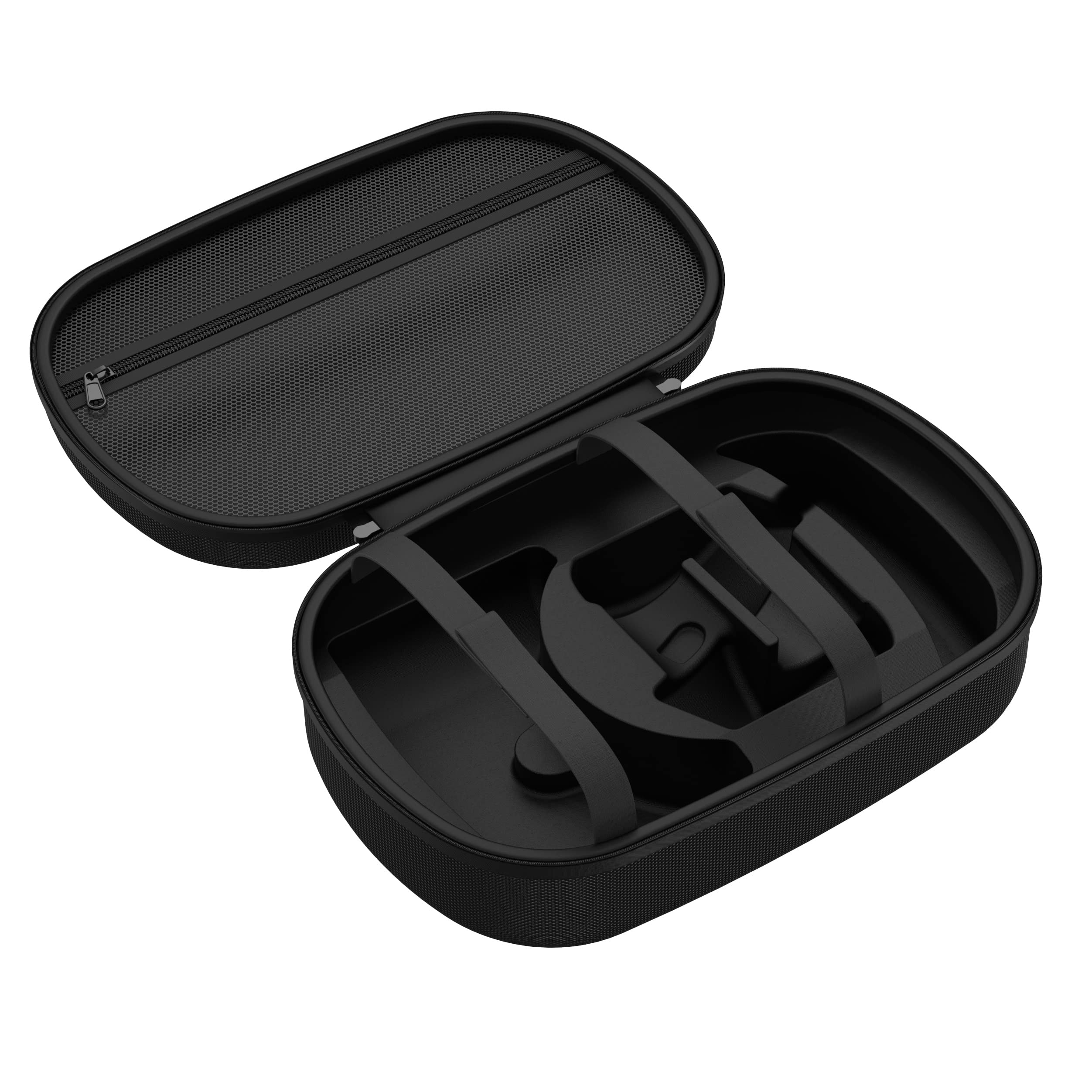 Premium VR Headset Storage Case for Meta Quest 2 & 3 - Protective Travel Carrying Bag with Padded Interior | Perfect for Gaming, Travel & Home Organization