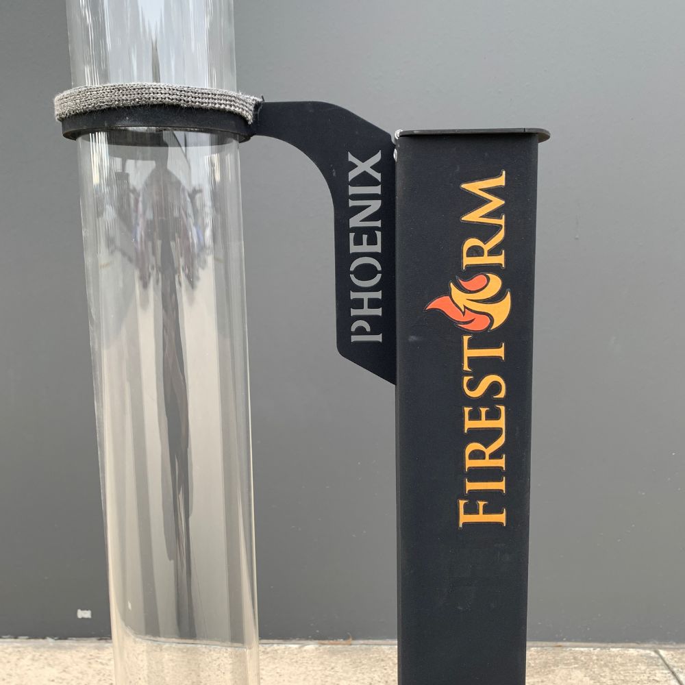 Firestorm BM11152 Outdoor Wood Pellet Heater - Portable Patio Heater for Backyard, Camping & Deck Use