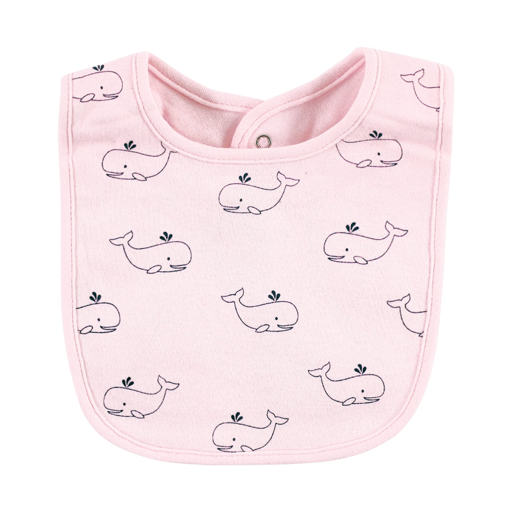 Hudson Baby Unisex Cotton Bibs for Babies & Toddlers - Soft Absorbent Drool Bibs for Feeding, Teething & Everyday Use