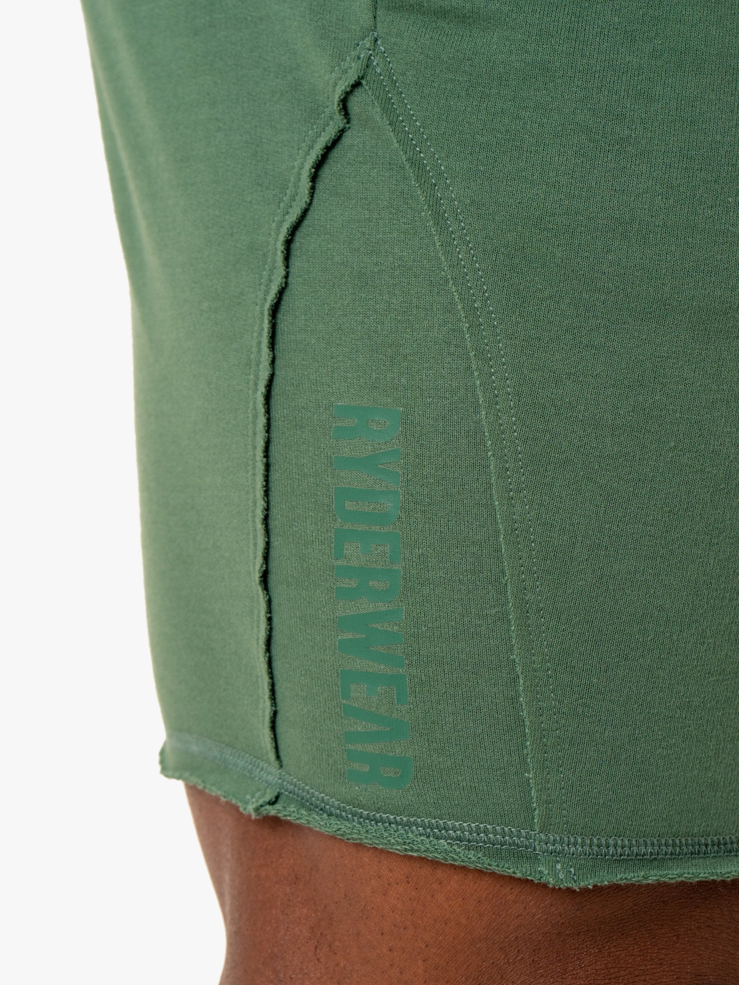Force 6 Track Short - Green Running Shorts for Men & Women | Lightweight Athletic Shorts for Workouts, Jogging & Gym Training