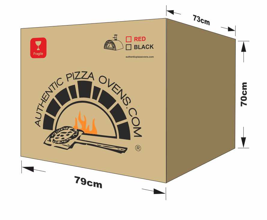 Maximus Mobile Pizza Oven - Portable Outdoor Pizza Maker for Camping, Backyard & Tailgating | Black | Best Seller | Perfect for Picnics, Parties & RV Trips