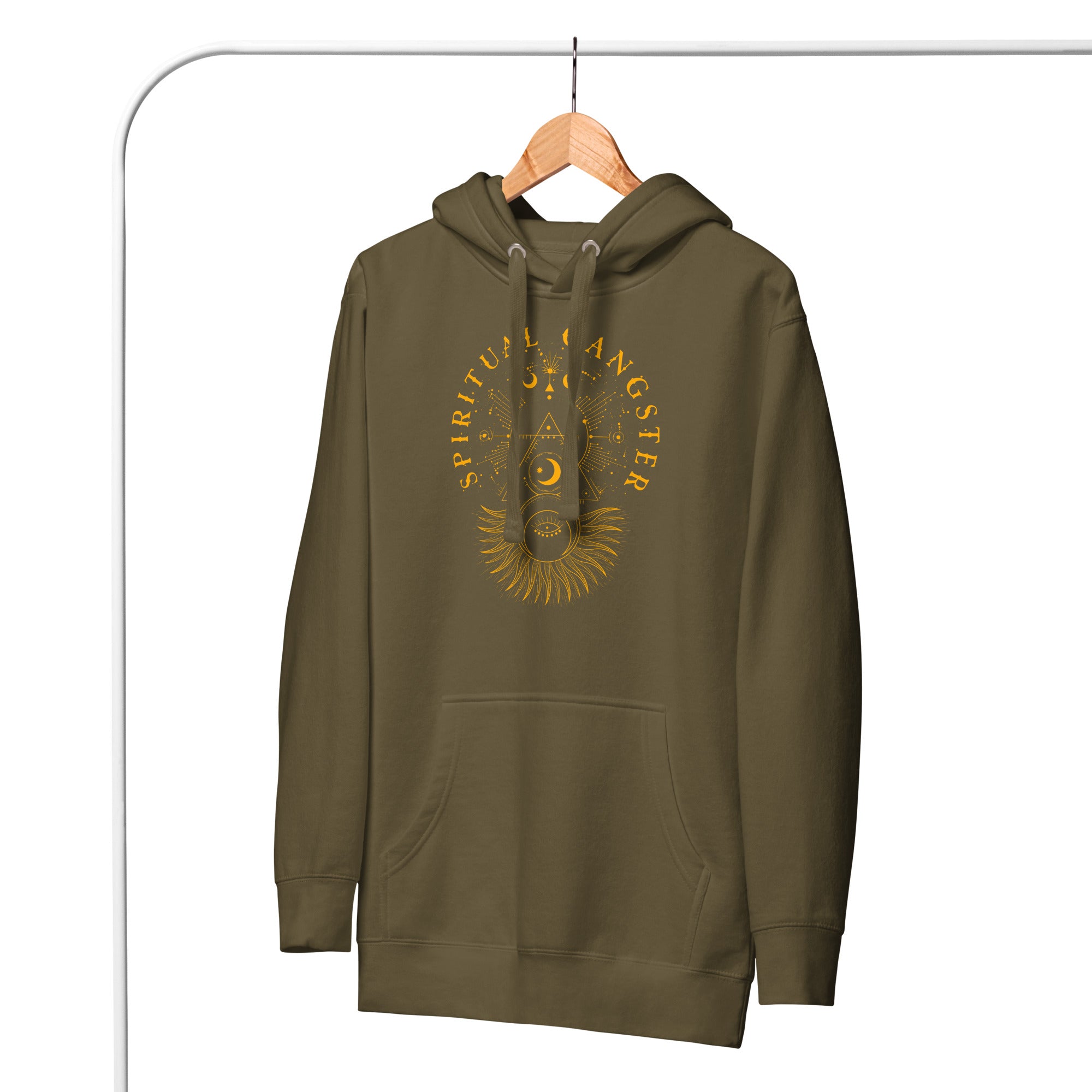 Spiritual Gangster Unisex Hoodie - Cozy & Stylish Pullover Sweatshirt for Men & Women | Perfect for Yoga, Gym, and Casual Wear