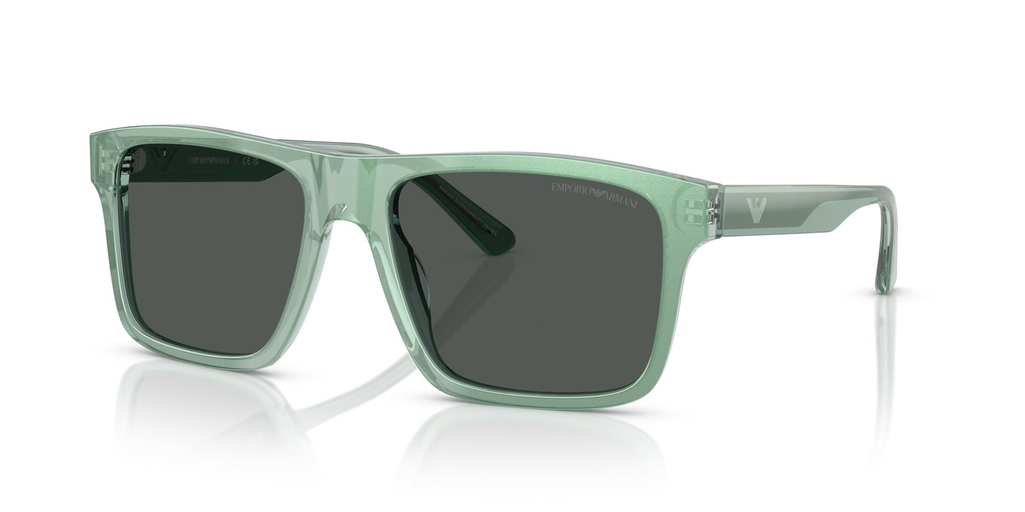 Emporio Armani EA4232 Sunglasses - Polarized UV Protection Aviator Style for Men & Women | Perfect for Driving, Travel & Outdoor Activities