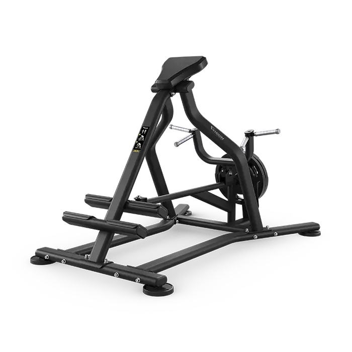 Vision Fitness PL36 Incline Lever Row Machine - Home Gym Strength Training Equipment for Back & Arm Workouts