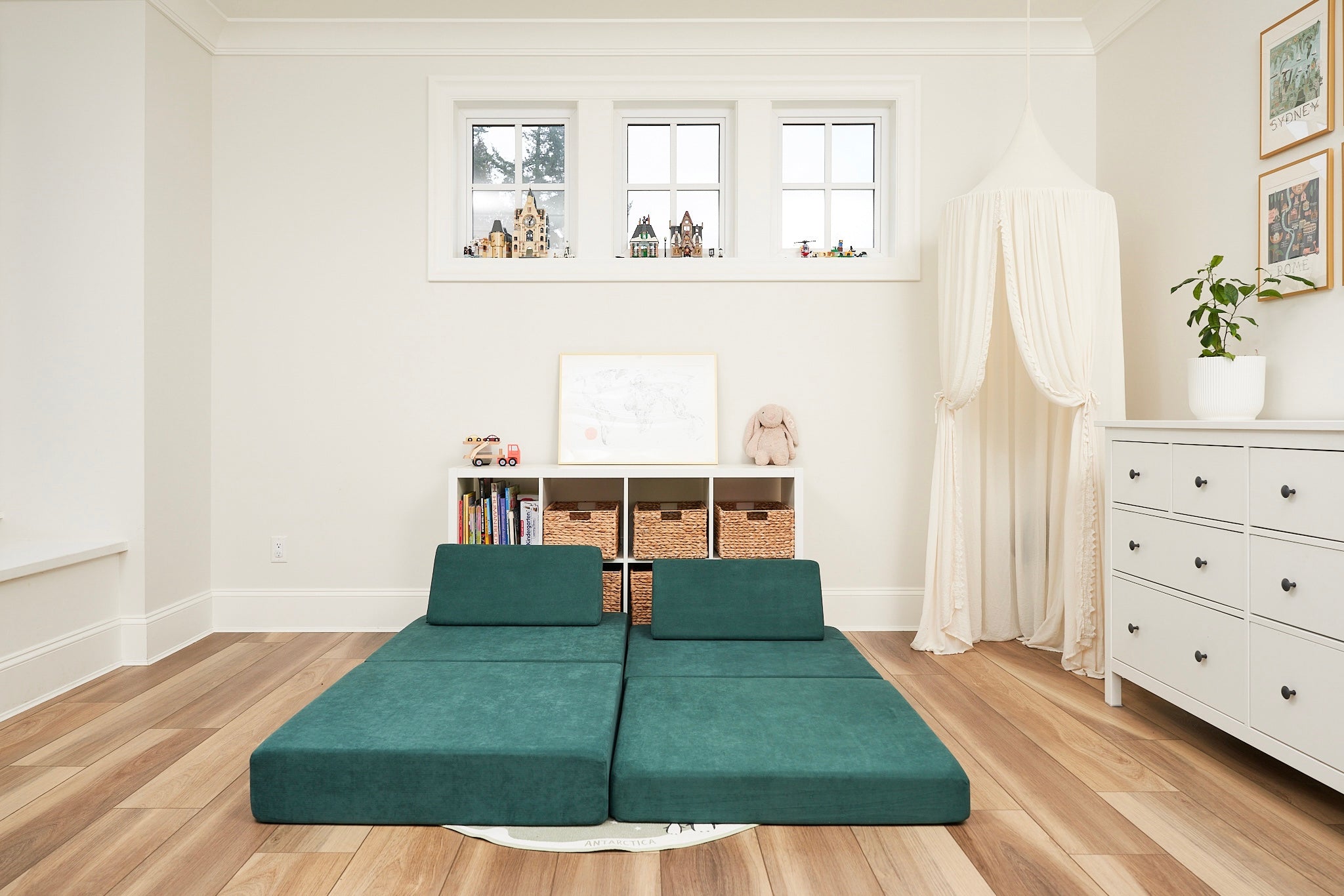 Modular Play Sofa for Kids - Soft & Safe Children's Play Couch - Perfect for Playrooms, Daycare & Indoor Playtime