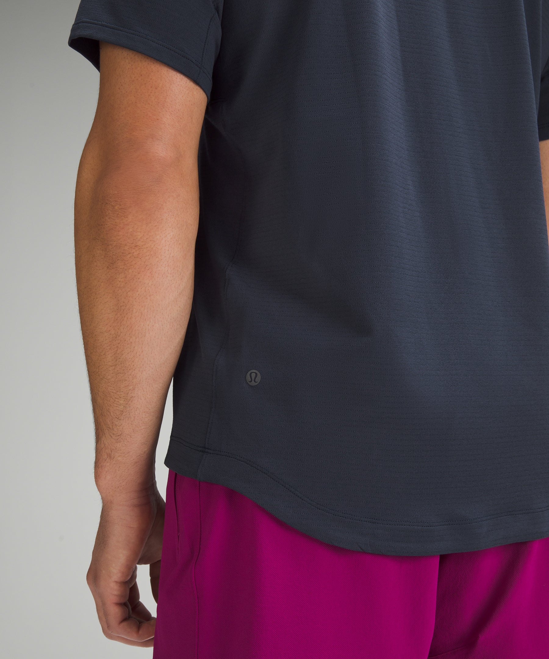 Lululemon License to Train Short Sleeve Workout Shirt for Men - Moisture Wicking & Breathable Activewear for Gym, Running & Training