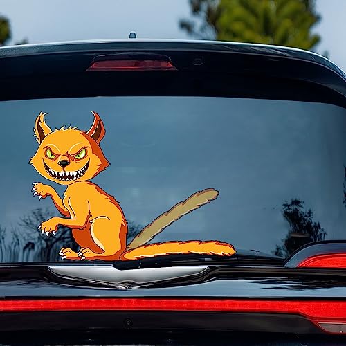 Horror Yellow Cat