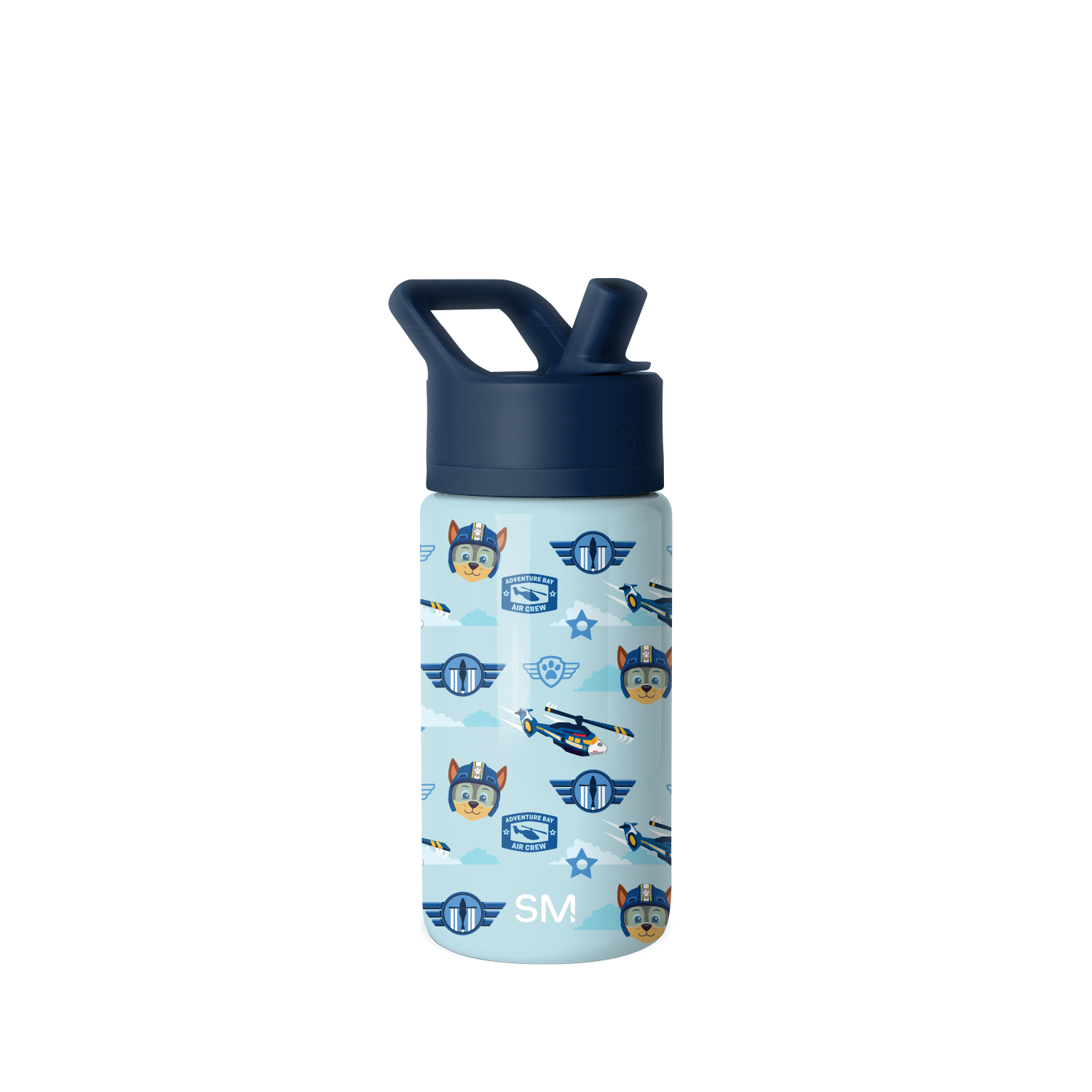 Summit Kids Water Bottle with Straw Lid - BPA Free, Leak Proof, Insulated Stainless Steel Bottle for School, Sports & Outdoor Activities
