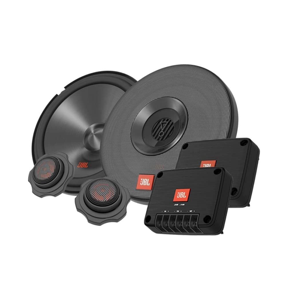 JBL Club 602CTP 2-Way Car Speaker System - 210W Component Speakers with Tweeters & Filters (6.5