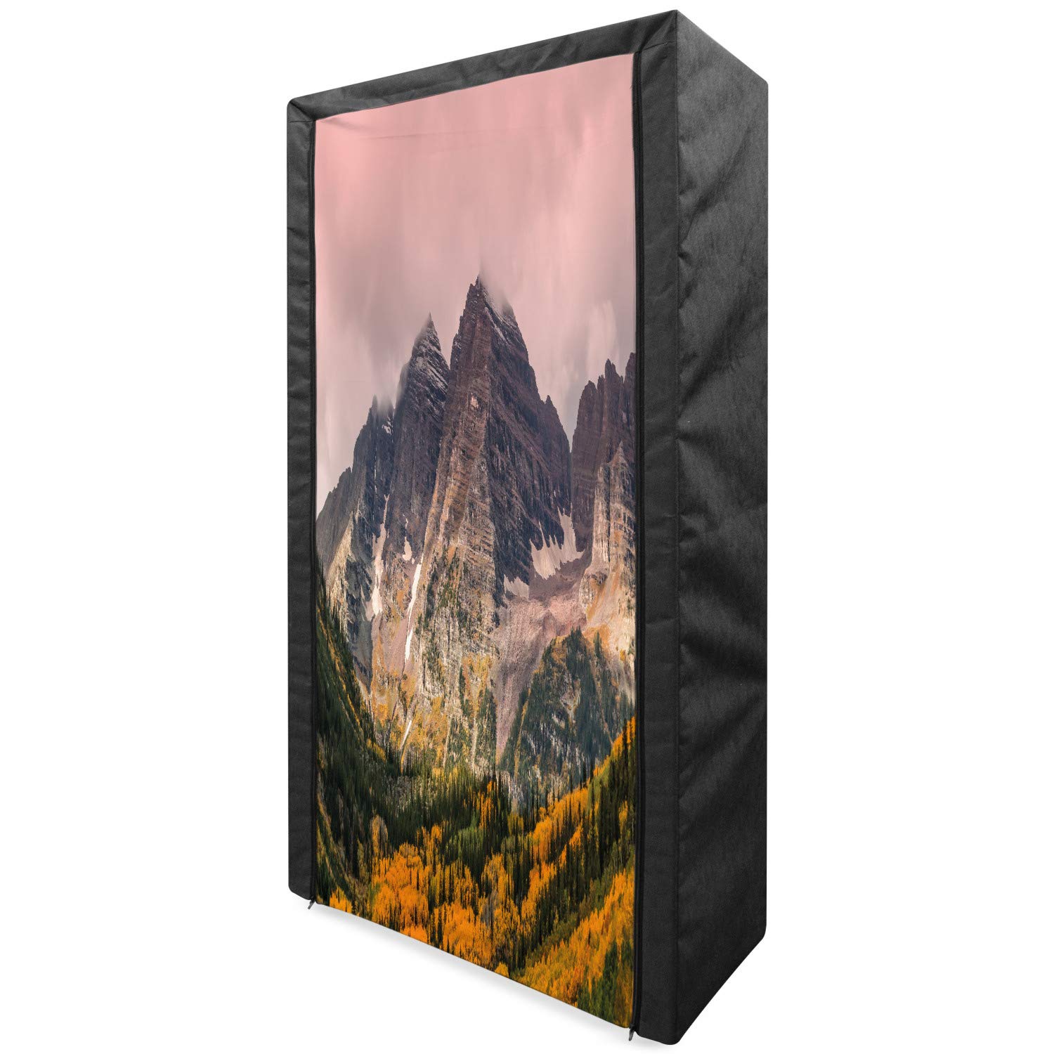 Ambesonne Portable Fabric Wardrobe - 33.5