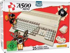 Retro A500 Mini Amiga Gaming Console - Classic CIB Edition | Perfect for Vintage Gaming Enthusiasts & Collectors | Ideal for Home Entertainment & Retro Gaming Parties