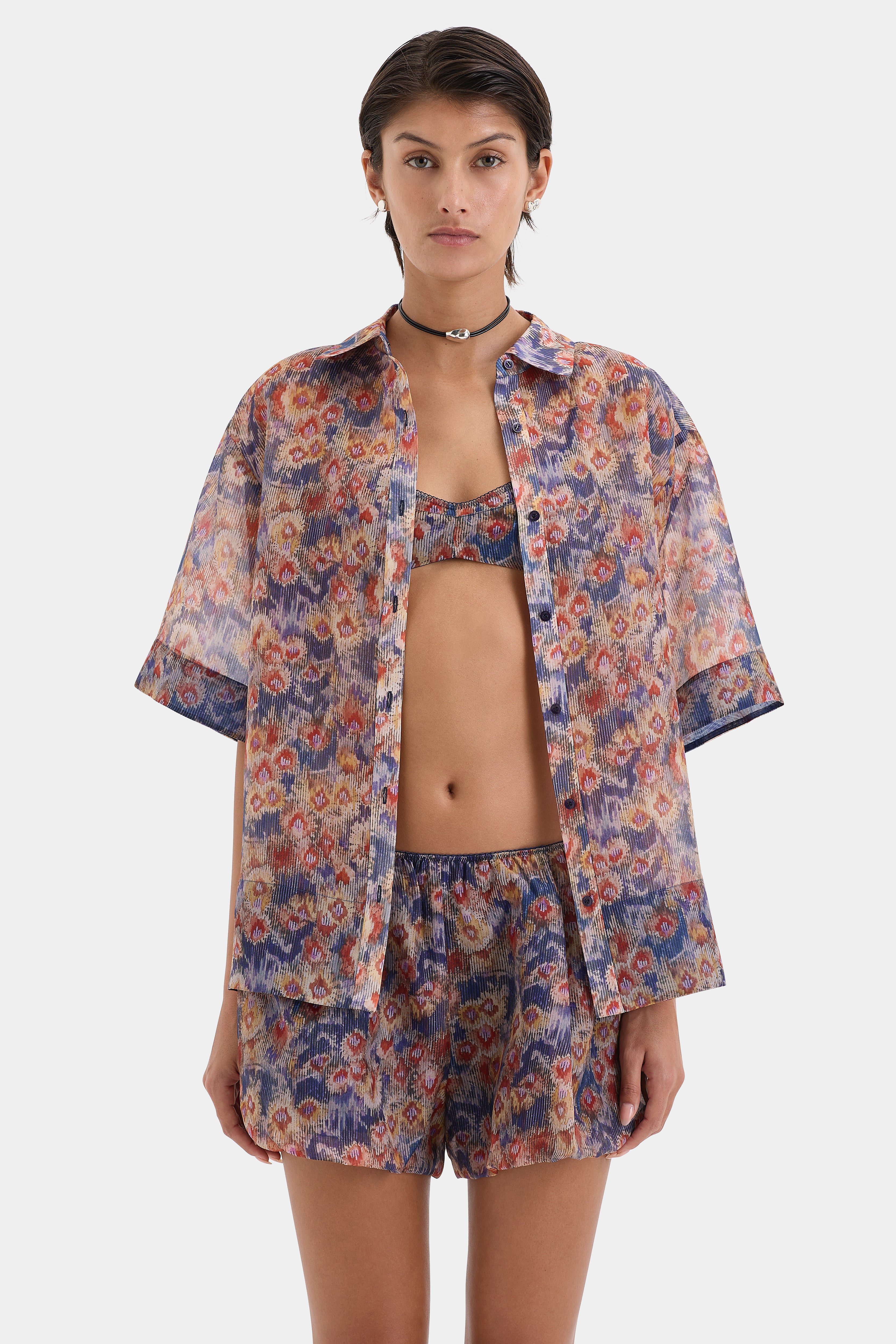 Fiore Mini Short - Women's Stylish Denim Shorts for Summer | Perfect for Casual Outings, Beach Trips & Music Festivals