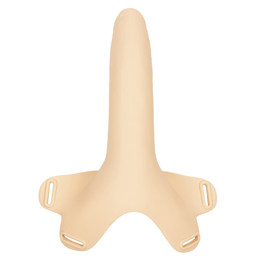 Premium Silicone Strap-On Dildo for Adults - Comfortable & Flexible for Couples Play, BDSM, and Role-Playing Scenes