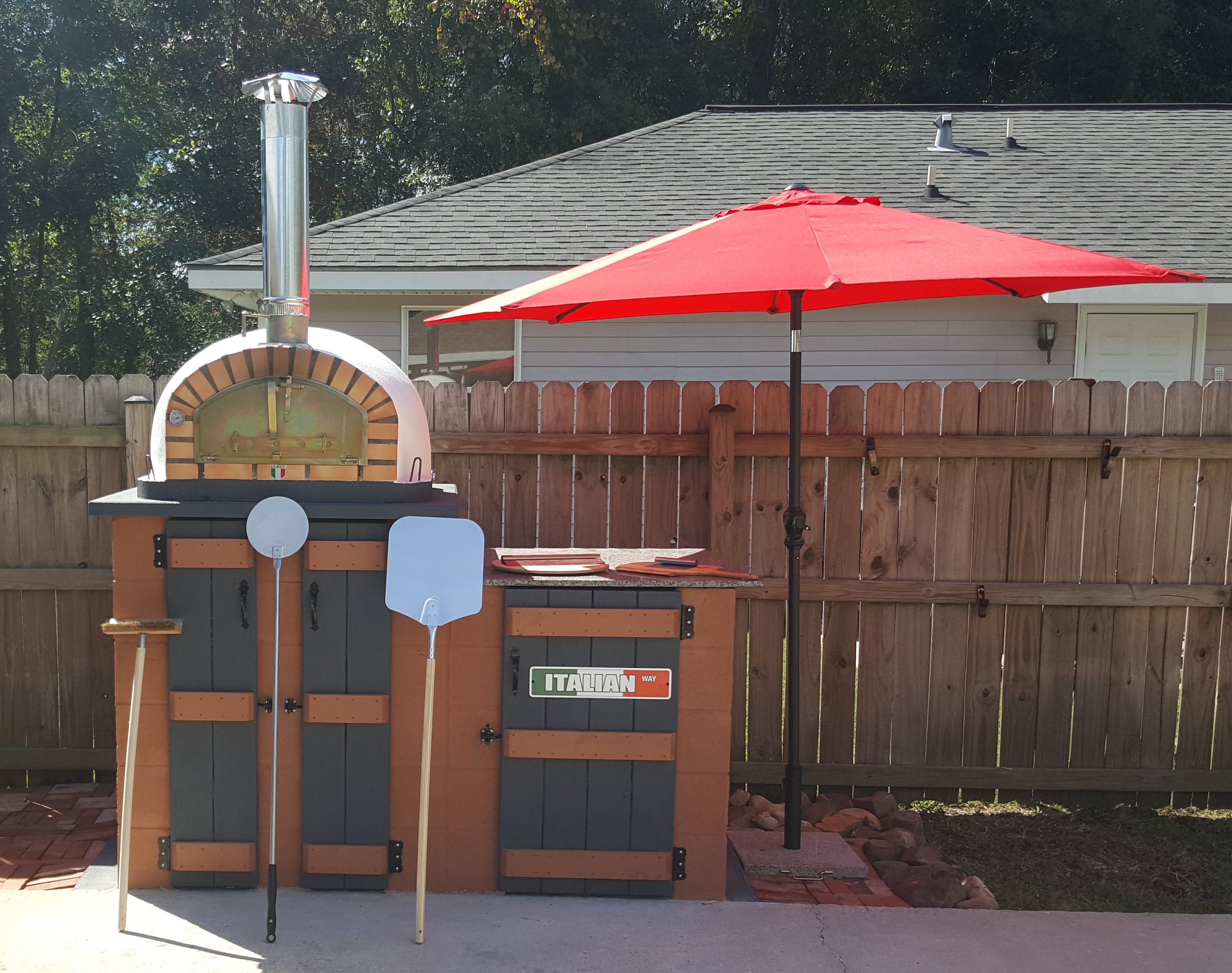 Professional PIZZAIOLI Wood Fired Pizza Oven for Outdoor Cooking - Perfect for Backyard, Patio, and Camping - Authentic Italian Pizza Maker