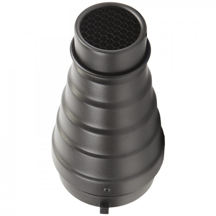 Asis Snoot with Grid & Gels for S Mount - Professional Photography Lighting Accessory for Studio, Portrait, and Product Shoots