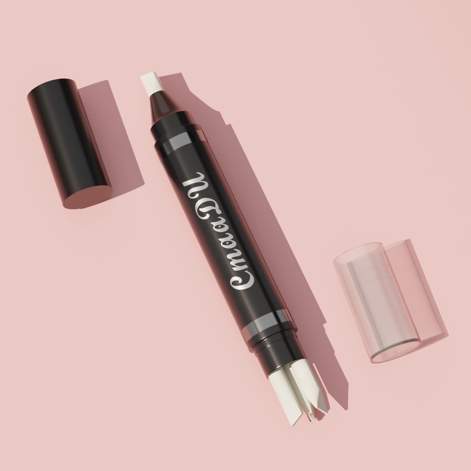 Eye Makeup Remover Pen - Quick & Wash-Free Corrector for Eyeliner, Lipstick & Smudges | 3-in-1 Replacement Heads | Travel-Friendly Makeup Eraser Stick | Perfect for Touch-Ups, On-the-Go Use & Professional Makeup Artists
