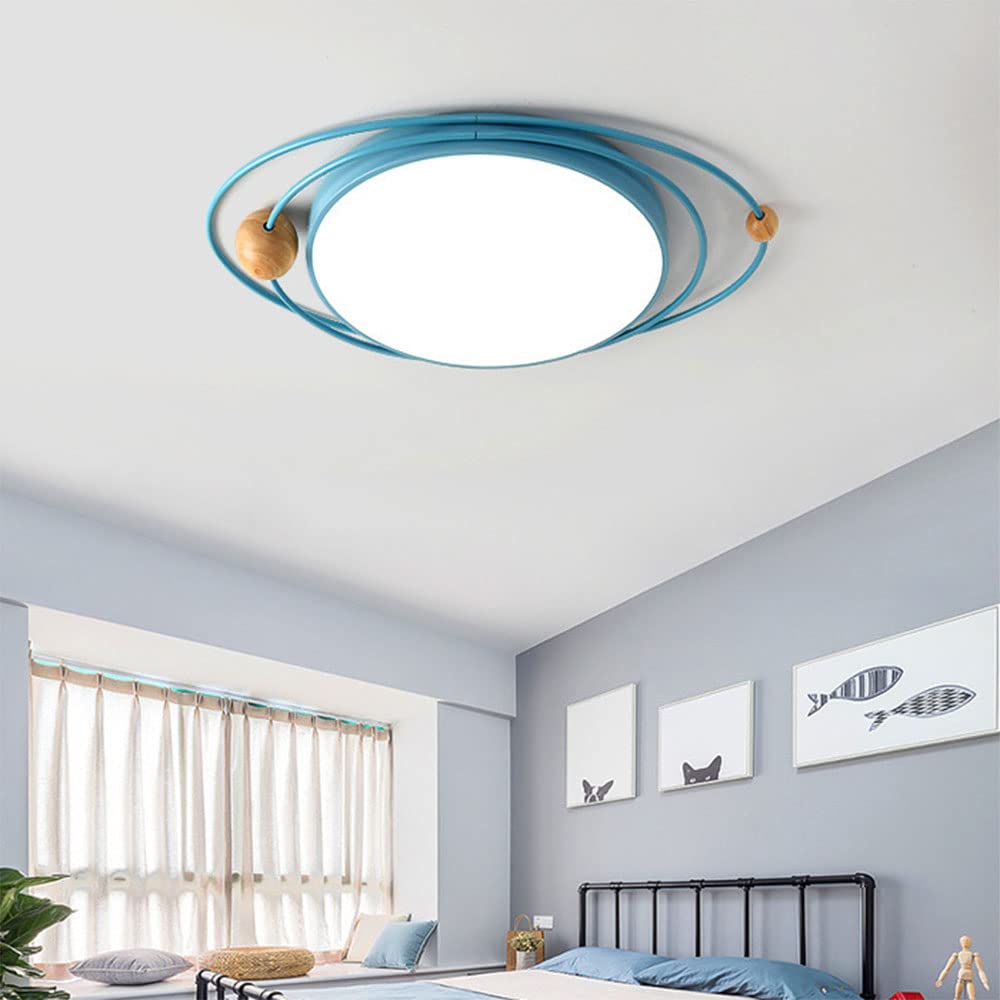 Nordic Macaron LED Ceiling Light - Modern Round Flush Mount Lighting Fixture with 3000K Warm White Light - Ultra Thin Surface Mount Design for Living Room, Bedroom, Kitchen, and Hallway - Perfect for Home, Office, and Commercial Spaces