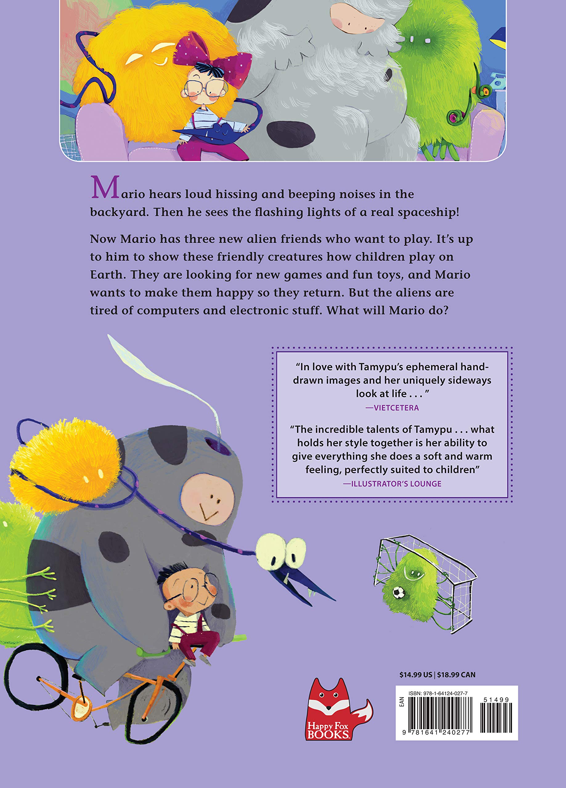 Mario and the Aliens - Illustrated Children's Picture Book | Teach Kids to Play with Real Toys Like Bikes, Balls & Dolls Instead of Electronics | Perfect for Bedtime Stories & Classroom Reading