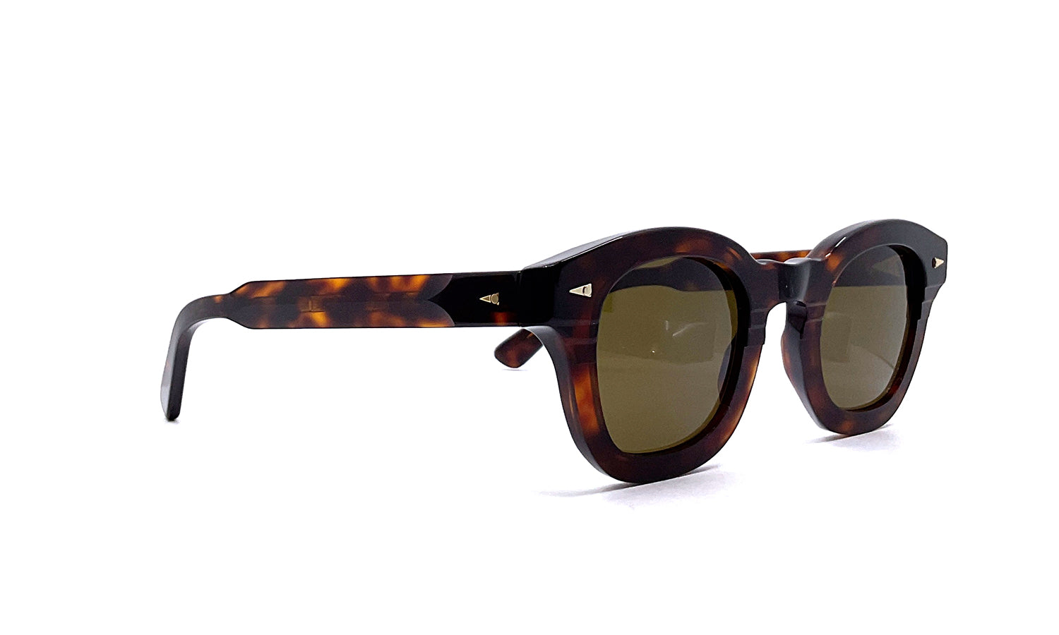 Ahlem Le Marais (Light Turtle) Sunglasses - Polarized UV Protection for Men & Women - Fashionable & Durable for Outdoor Activities, Driving, and Beach Vacations