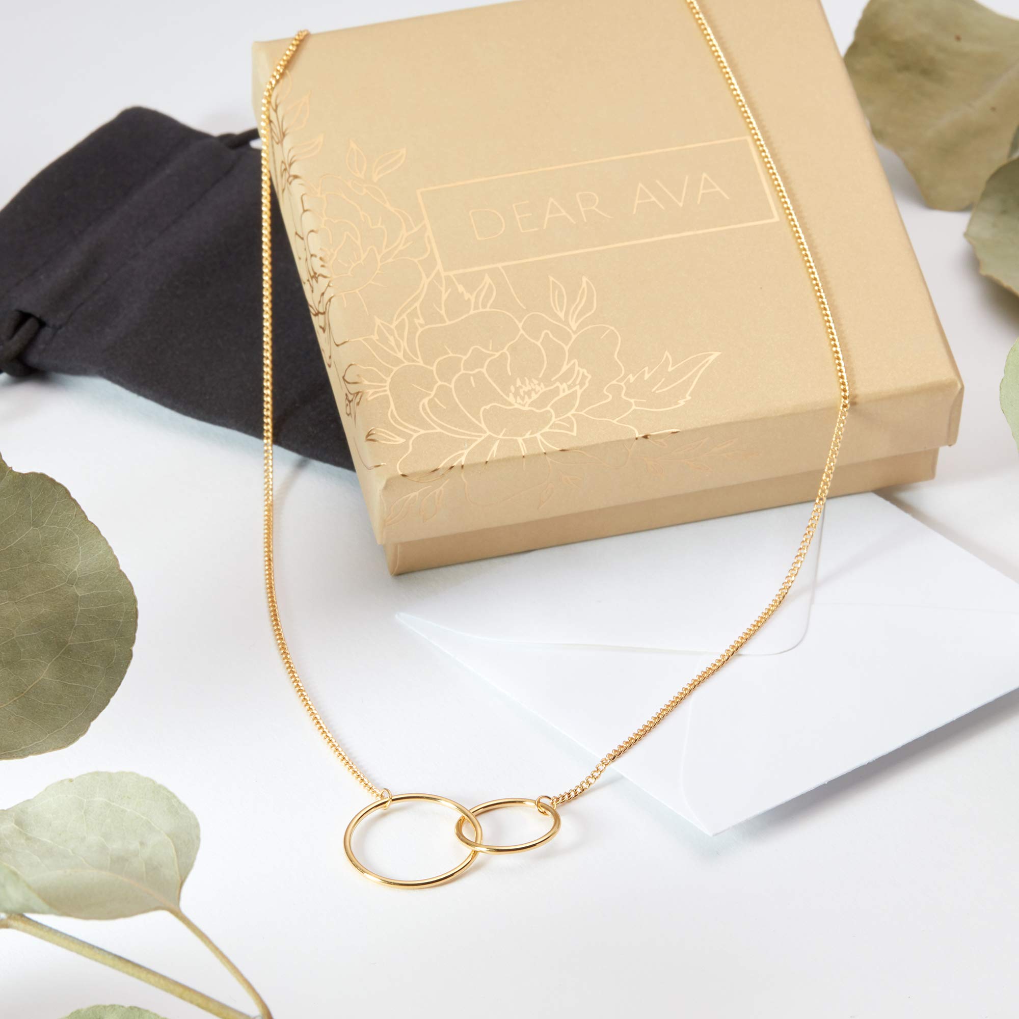 Dear Ava Christmas Necklace for Girls - Holiday Gift for Teens & Preteens - Perfect for Parties & Gifting