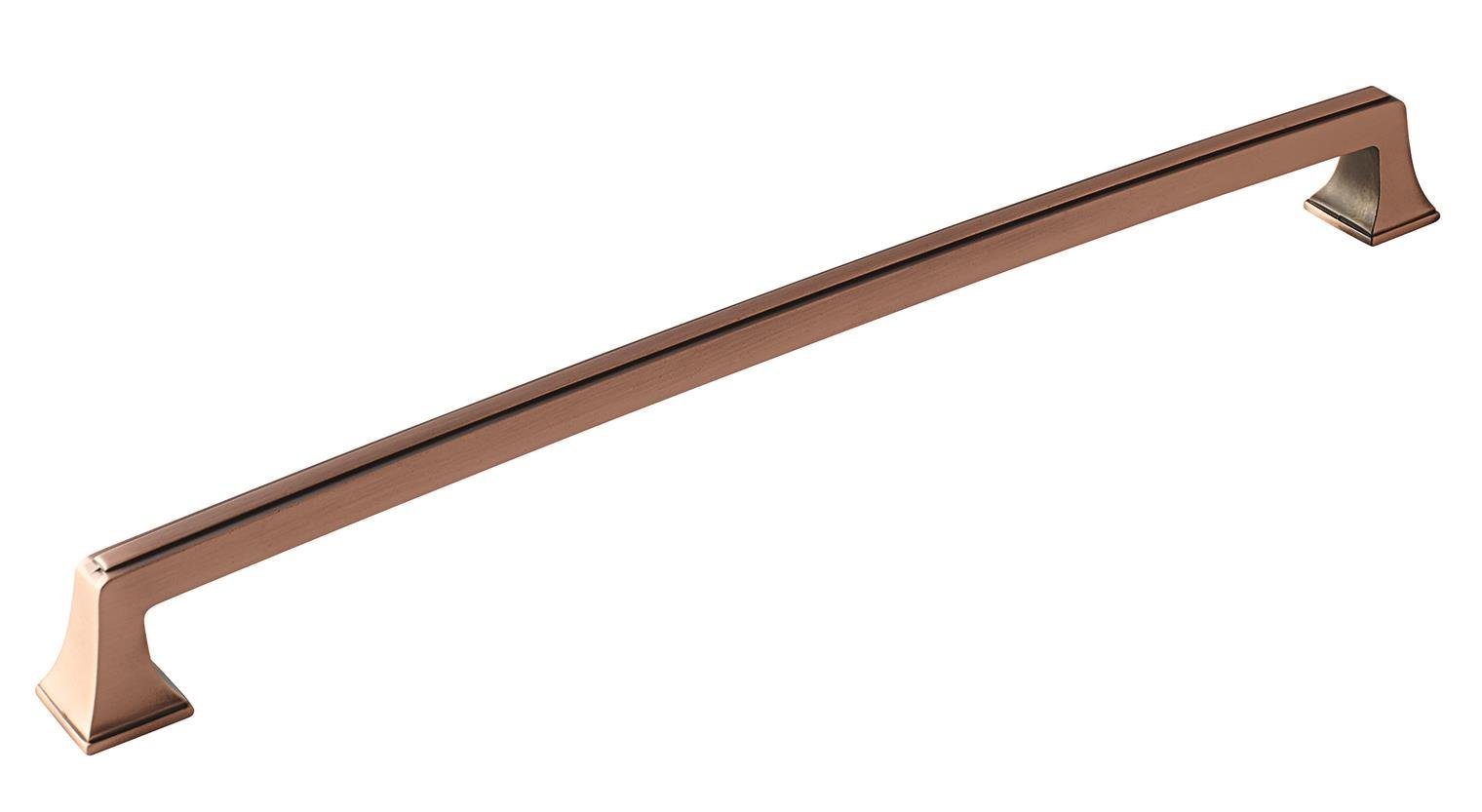Amerock 1902399 Mulholland 18 Inch (457mm) Brushed Copper Cabinet Hardware - Appliance Pull Handle for Kitchen Drawers & Cabinets - Perfect for Modern Home Renovation & DIY Projects