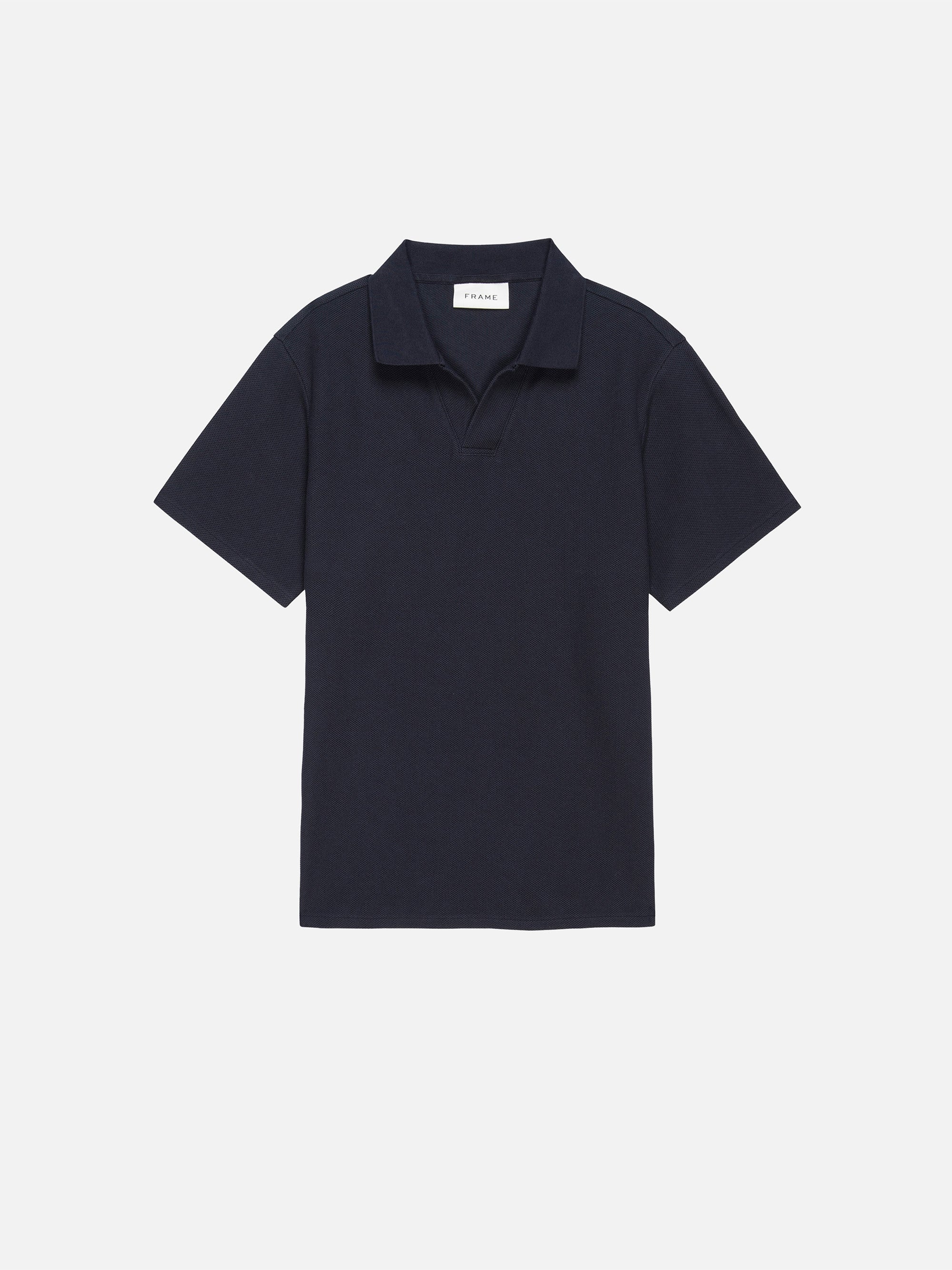 Premium Jacquard Polo Shirt for Men - Dark Navy Blue - Stylish & Comfortable for Casual Wear, Office & Outdoor Activities