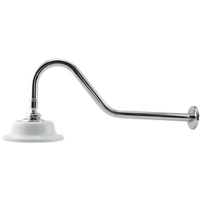 Signature Hardware 913715-6 Sunflower 1.8 GPM Water-Saving Shower Head with Adjustable Spray - Chrome Finish for Modern Bathrooms (Less Shower Arm Included) - Perfect for Eco-Friendly Homes & Spa-Like Shower Experience