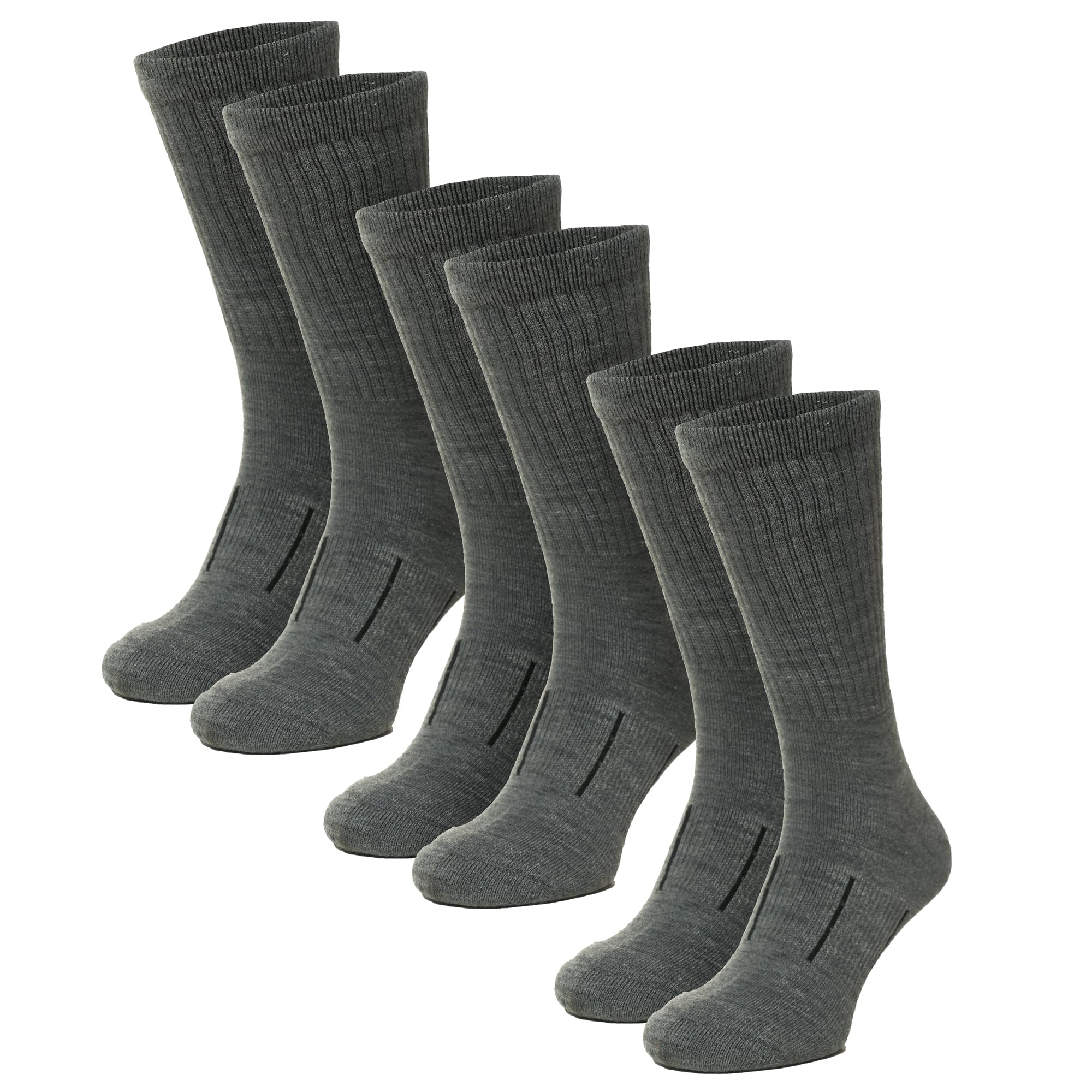 Premium Merino Wool Hiking Socks for Women & Men - Ultra Soft Breathable Crew Socks for Outdoor Adventures, Travel & Winter Comfort