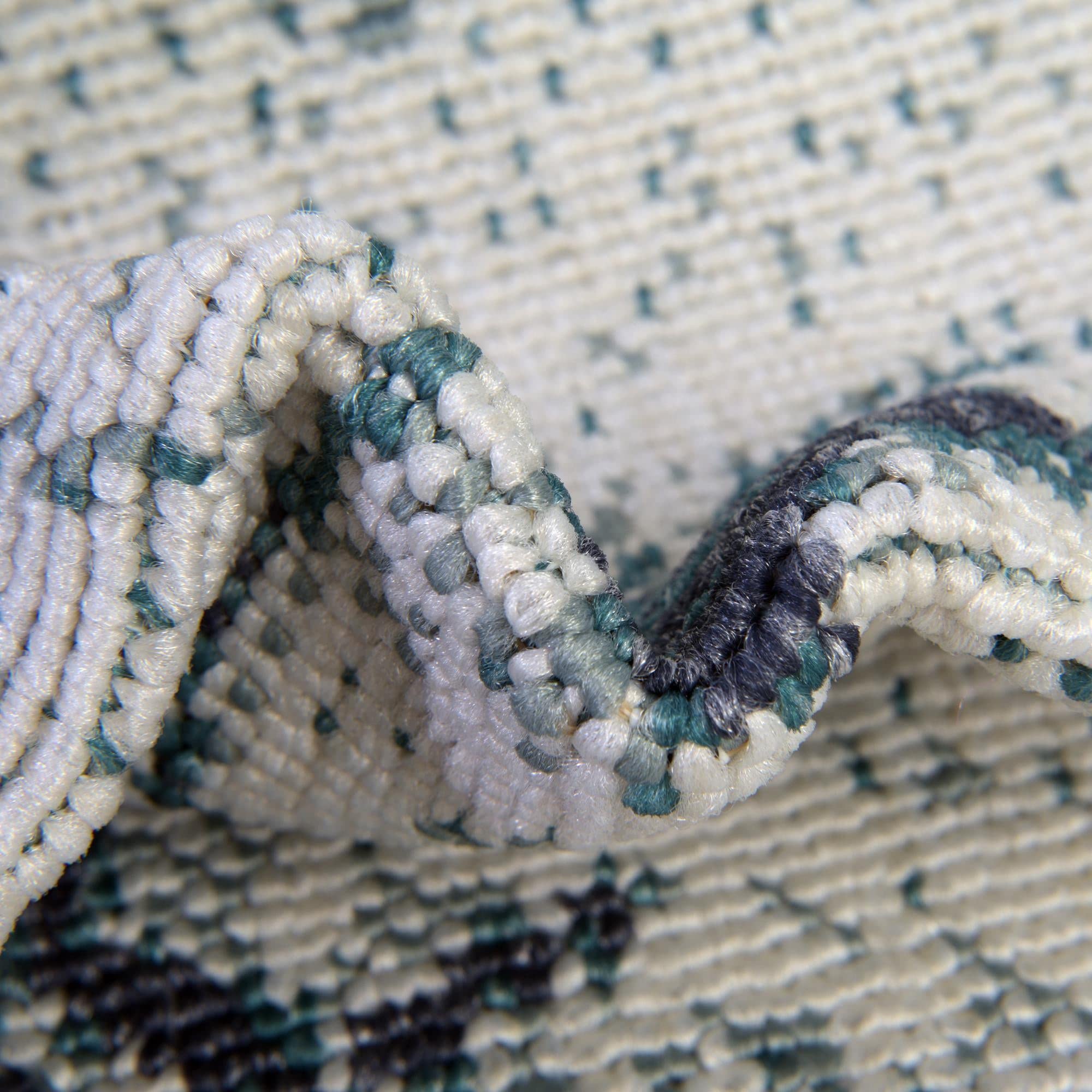 Unique Loom Outdoor Coastal Collection Area Rug - Marmaris 9'x12'2
