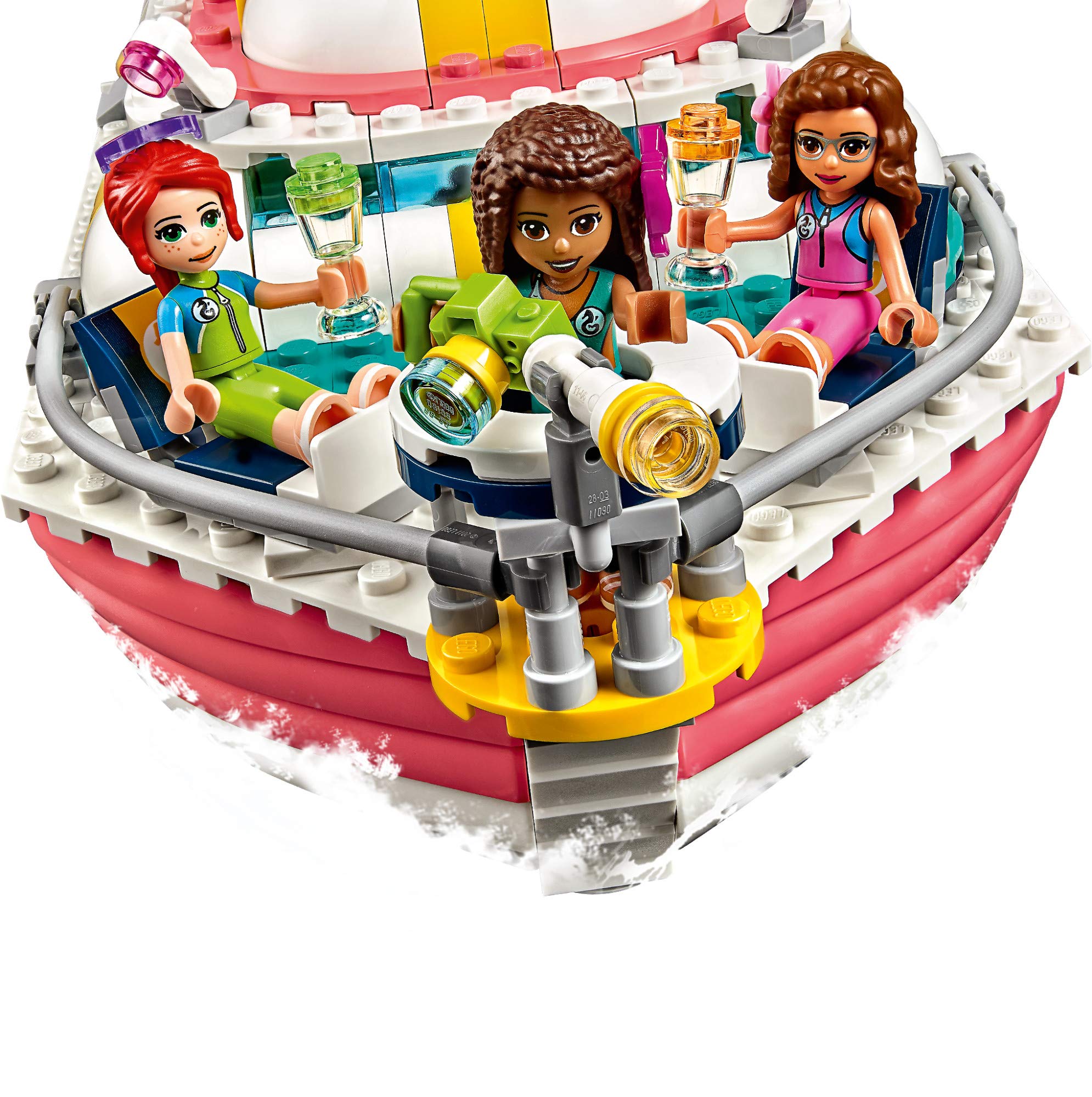**LEGO Friends Rescue Mission Boat 41381 Building Kit – 908-Piece Toy Boat with Mini Dolls, Narwhal Figure & Treasure Box – Creative Ocean Rescue Playset for Kids Ages 6+ (Great for Imaginative Play & Storytelling Adventures)**