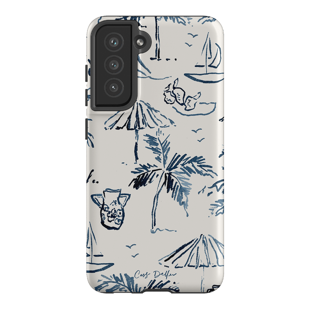 Premium Balmy Blue Shockproof Phone Case - Slim Protective Cover for iPhone & Android - Perfect for Outdoor, Travel & Daily Use