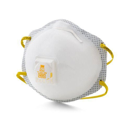 3M 8211 N95 Particulate Respirator Mask - 10 Pack - Dust & Pollen Protection for Construction, Woodworking & Home Projects