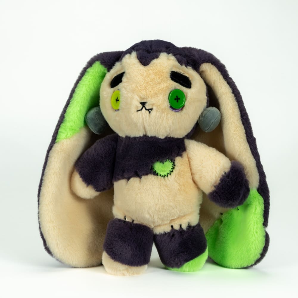 Plushie Dreadfuls Frankenbuns Monster Stuffed Animal Toy - Cute Horror Bunny Plush for Halloween Decor, Gift & Collectible