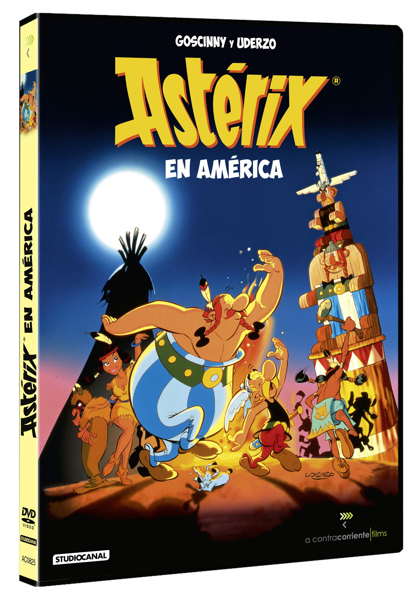 Astérix in America - Classic French Comic Book Adventure | Perfect for Comic Collectors & Fans of European Graphic Novels | Great for Gifts, Reading Entertainment & Cultural Exploration