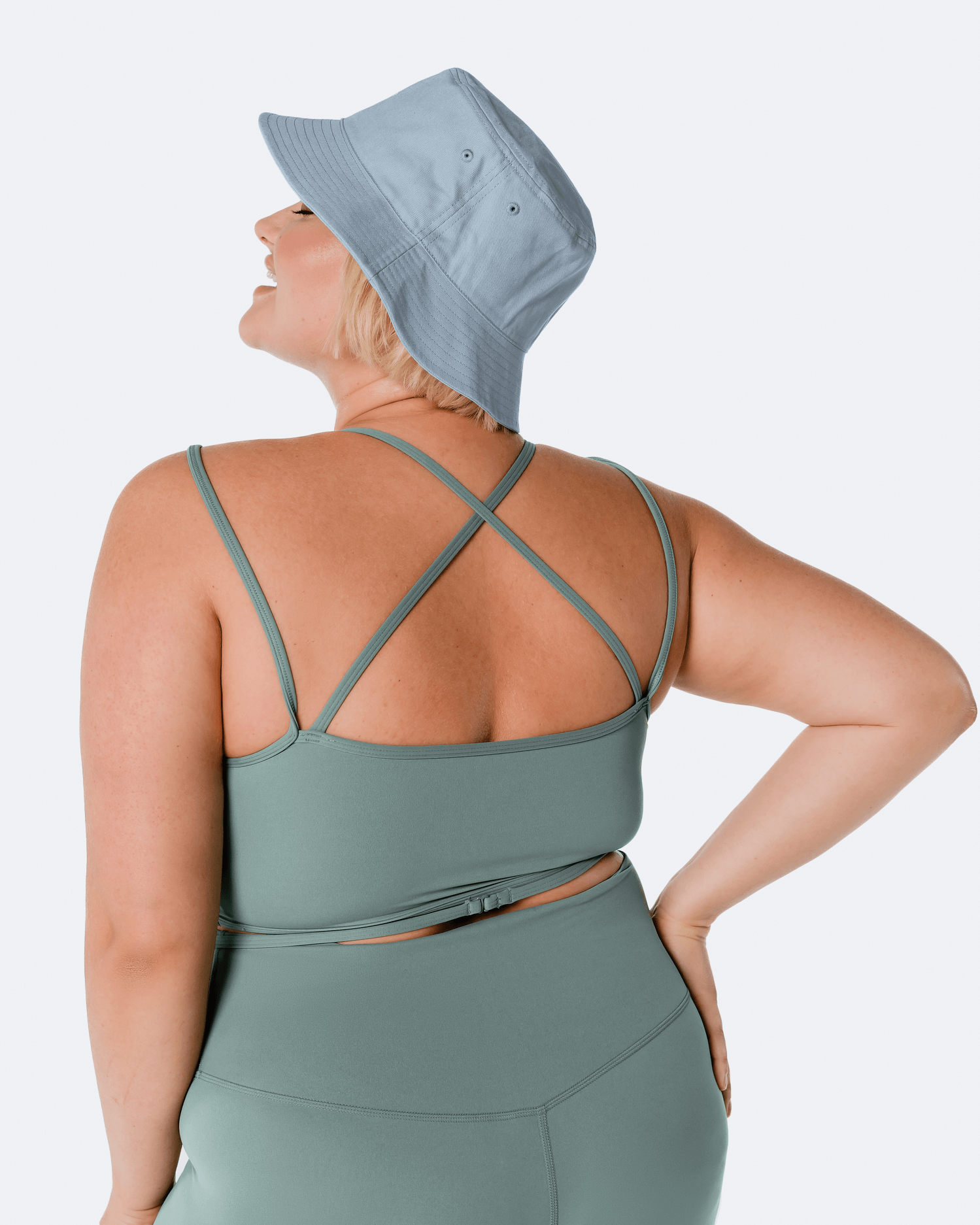 Stylish Grey Casual Bucket Hat for Men & Women - Sun Protection Outdoor Summer Hat for Beach, Hiking, and Travel